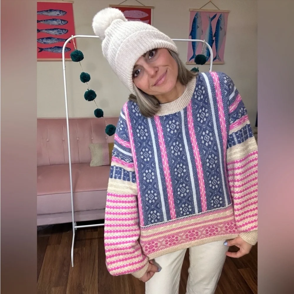 NEW Anthropologie Club Girl Sweater